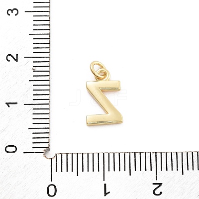 Rack Plating Brass Pendants KK-C065-05Z-G-1