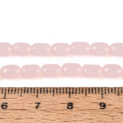 Imitation Jade Glass Beads Strands GLAA-T028-14J-02-1