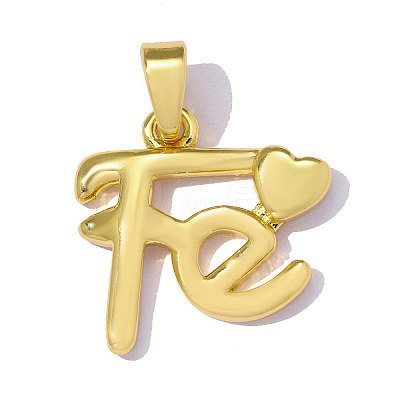 Brass Pendants KK-OY001-42G-1