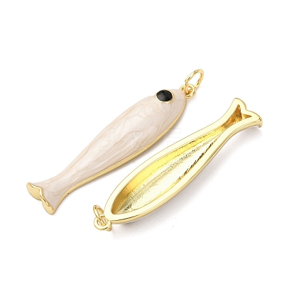 Brass Pendants KK-D019-29C-03G-1