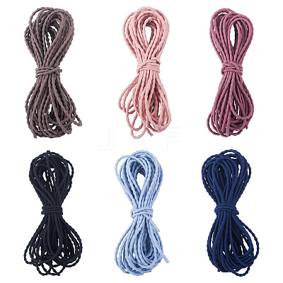 30M 6 Colors Polyester Elastic Cords EC-TA0001-07D-1