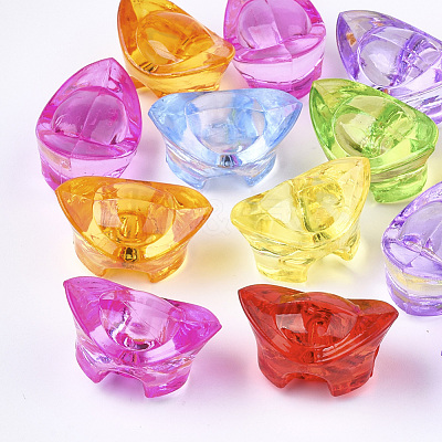 Transparent Acrylic Pendants TACR-S133-043-1