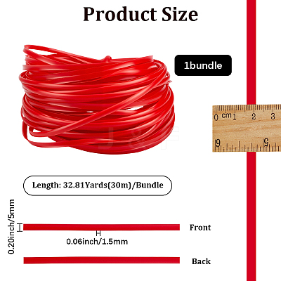 30M Plastic Imitation Cane Wire Cord OCOR-GF0005-40B-1