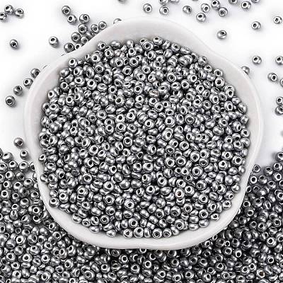 8/0 Baking Paint Glass Seed Beads SEED-M012-02A-52-1