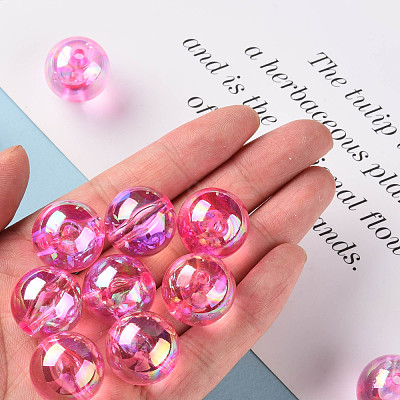 Transparent Acrylic Beads MACR-S370-B20-708-1