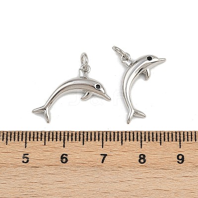 Brass Micro Pave Cubic Zirconia Pendants KK-A269-04C-P-1
