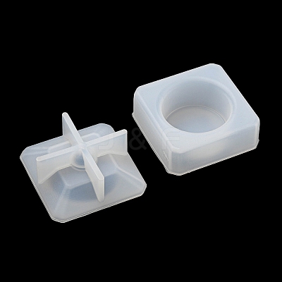 DIY Square Candle Holder Silicone Molds LS-SIMO-C005-01B-1
