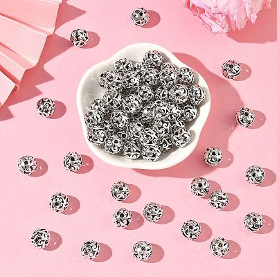 Alloy Filigree Beads PALLOY-L118-04-1