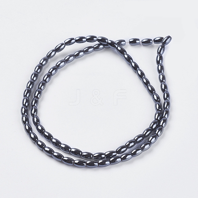 Non-Magnetic Synthetic Hematite Beads X-G-H1082-1-1