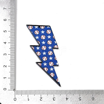 Double-side Printed Opaque Acrylic Pendants FIND-D283-09J-1