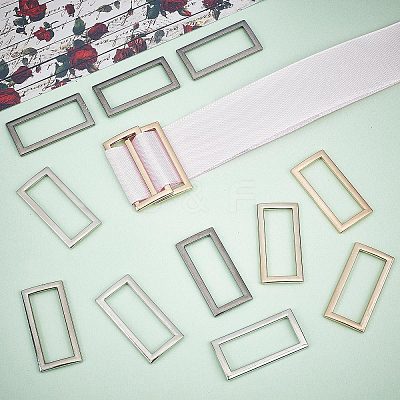 15Pcs 3 Colors Alloy Buckles DIY-GF0006-13C-1