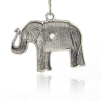 Tibetan Style Animal Pendants TIBEP-M001-03-1