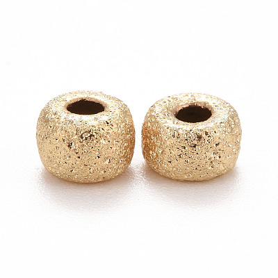 Eco-Friendly Brass Spacers Beads KK-M225-24G-C-1