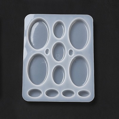 DIY Silicone Cabochons Molds DIY-G079-09C-1