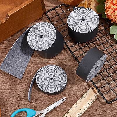 Flat Microfiber Imitation Leather Cord LC-WH0006-07B-02-1