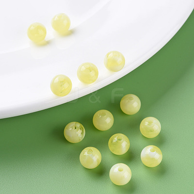 Acrylic Beads MACR-S375-001B-08-1