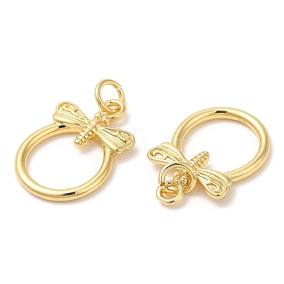Rack Plating Brass Pendants KK-Q775-17G-1