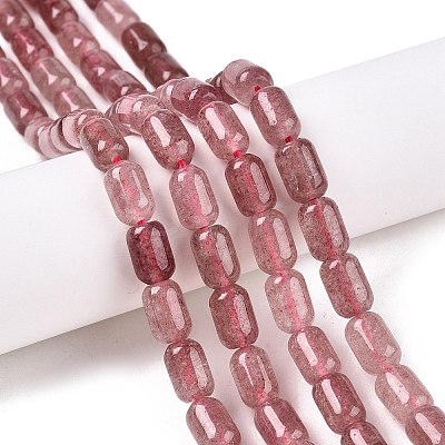 Natural Strawberry Quartz Beads Strands G-G980-29B-1