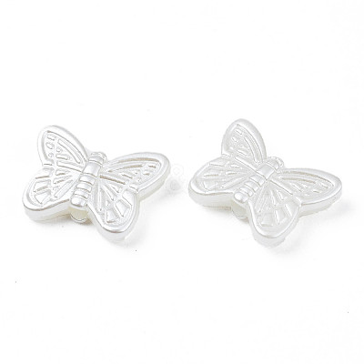 ABS Plastic Imitation Pearl Beads KY-S163-447-1