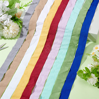30Pcs 30 Colors Nylon Ribbons SRIB-ME0001-18C-1