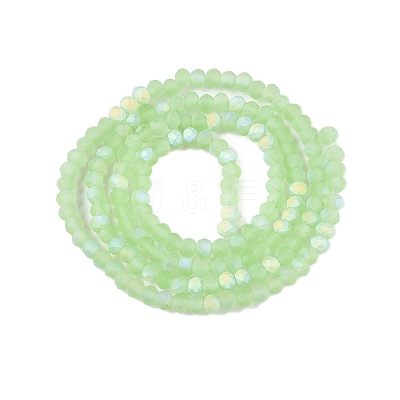 Transparent Glass Beads Strands EGLA-A044-T2mm-MB09-1