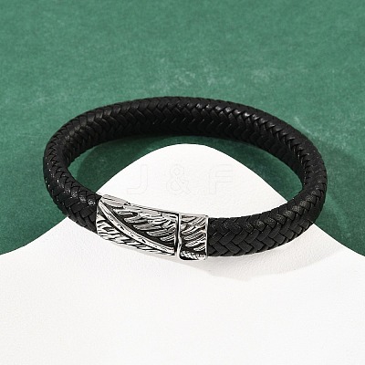 Microfiber Leather Bracelets for Men Women BJEW-H631-03AS-01-1