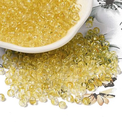 Transparent Colours Glass Round Beads SEED-F006-05A-09-1