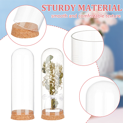 Glass Dome Cover AJEW-WH0248-550A-1