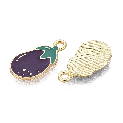 Alloy Enamel Pendants ENAM-Q003-04G-1