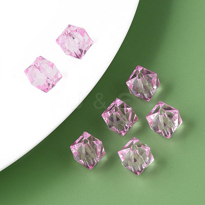 Transparent Acrylic Beads MACR-S373-132-B07-1