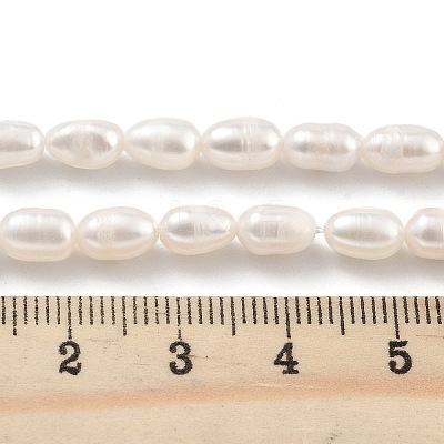 Natural Cultured Freshwater Pearl Beads Strands PEAR-P062-06E-1