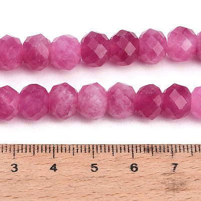 Faceted Dyed Natural White Jade Beads Strands GG-CBAE966-01B-R-1