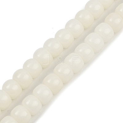 Natural Bodhi Root Beads Strand WOOD-B010-A02-6x8mm-1