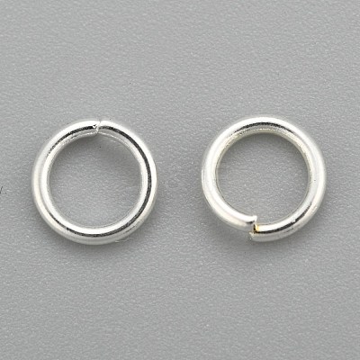 304 Stainless Steel Open Jump Rings STAS-H380-10S-M-1