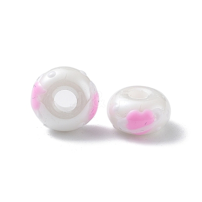 Glass Hand Painted Beads SEED-M011-04A-05-1