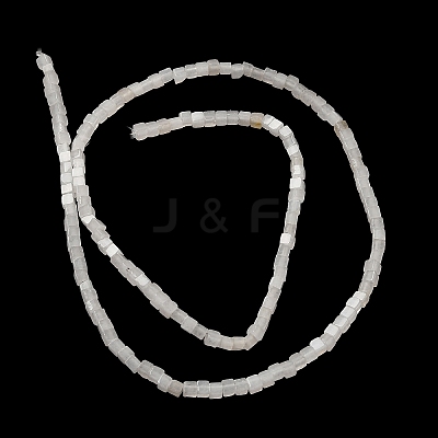 Natural White Jade Beads Strands G-B064-A28-1