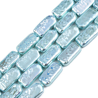 ABS Plastic Imitation Pearl Beads Strands KY-N015-06-A03-1