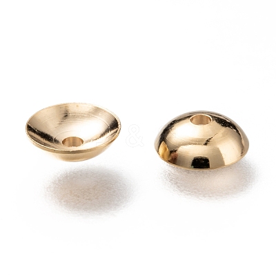 Brass Beads Caps KK-H759-37A-G-1