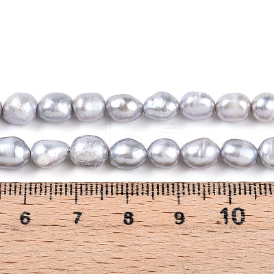 Natural Cultured Freshwater Pearl Beads Strands PEAR-N014-06G-02-1