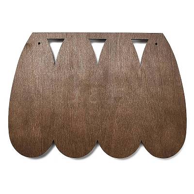 2-Tier 8-Slot Wood Jewelry Display Stands ODIS-A014-01B-1