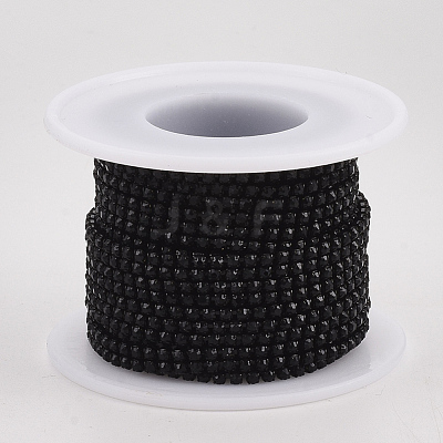 Electrophoresis Iron Rhinestone Strass Chains CHC-Q009-SS8.5-B01-1