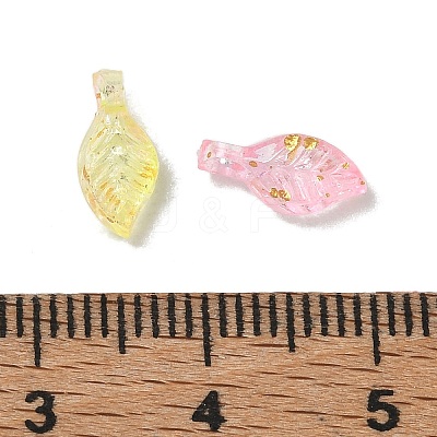 Transparent Acrylic and Gold Foil Pendants AC-CBAF9C1-04A-13-1
