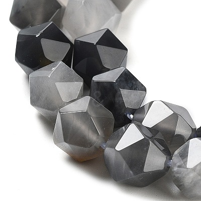 Natural Cloudy Quartz Beads Strands G-G030-A05-02-1