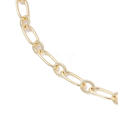 Brass Figaro Chains Bracelets for Women BJEW-JB12575-1