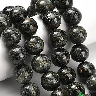Natural Green Kyanite Beads Strands G-H335-B02-16mm-AB-1