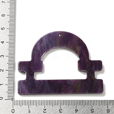 Acrylic Keychain Pendants LS-SACR-S608-04C-02-1