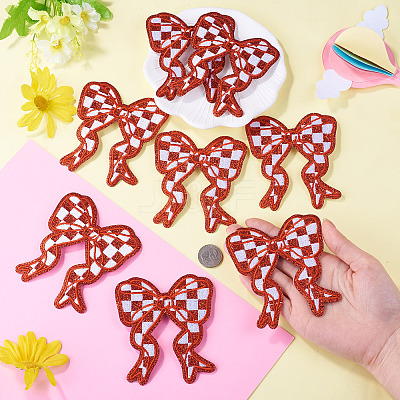 8Pcs Polyester Clothing Patches DIY-TA0015-30C-1