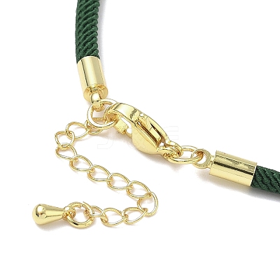 3MM Nylon Milan Cord Necklace Making NJEW-H084-01G-32-1