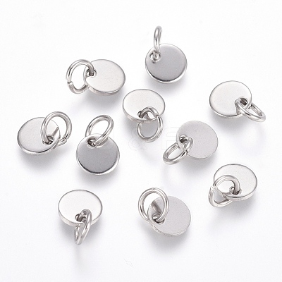 Non-Tarnish 304 Stainless Steel Charms STAS-I124-01A-P-1