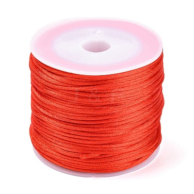30M Nylon Satin Rattail Cords NWIR-YW0001-04-04-1